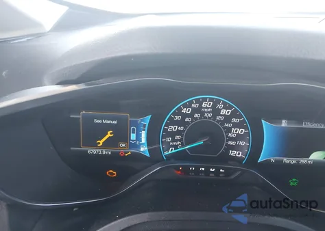 2016 Ford C-Max Energi Sel from USA, damaged, VIN 1FADP5CU3GL111276